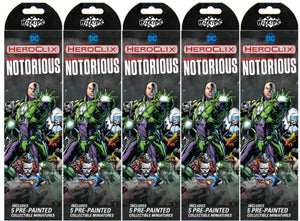 Heroclix DC Notorious Booster Brick