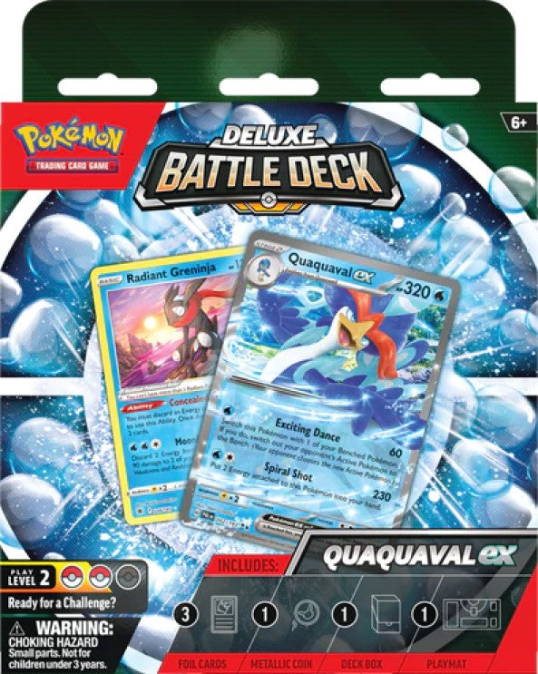 Pokemon TCG: Deluxe Battle Deck Quaquaval EX