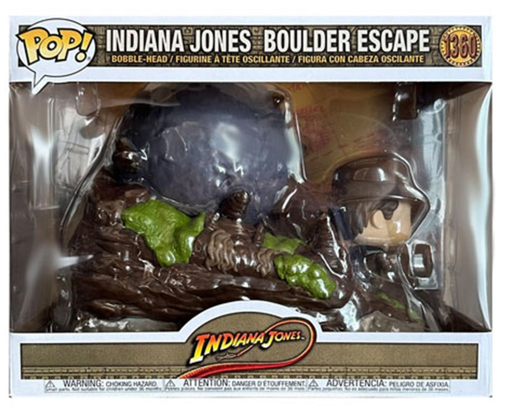 POP 1360 Movies Indiana Jones Boulder Escape