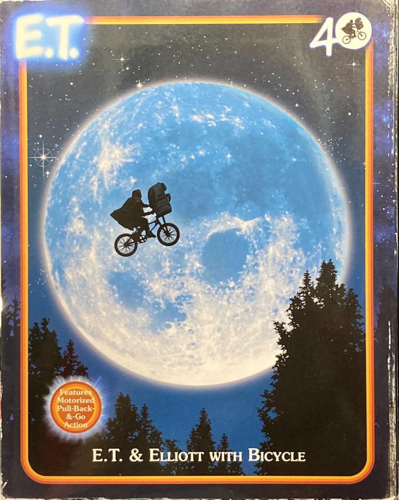 E.T. & Elliott With Bicycle 40th Anniversary Edition