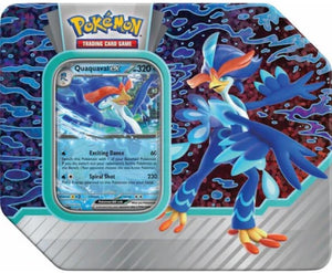 Pokemon TCG: Paldea Partners Tin Quaquaval EX