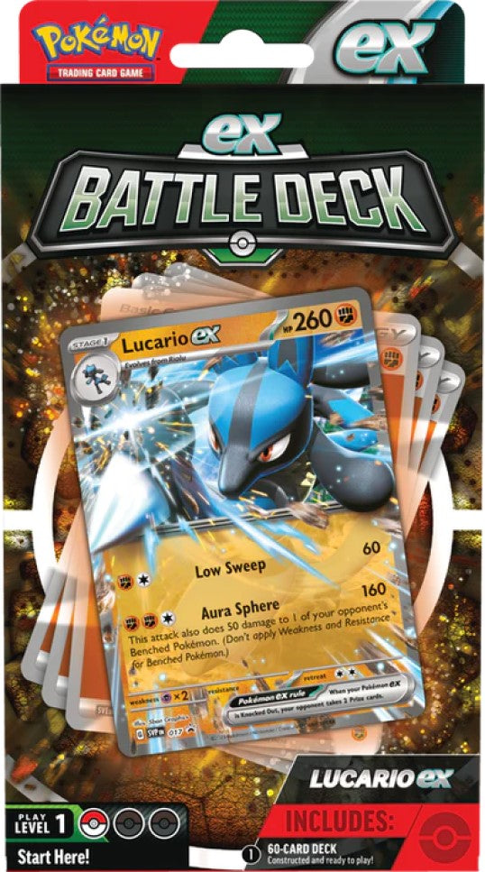 Pokemon Battle Deck Lucario EX