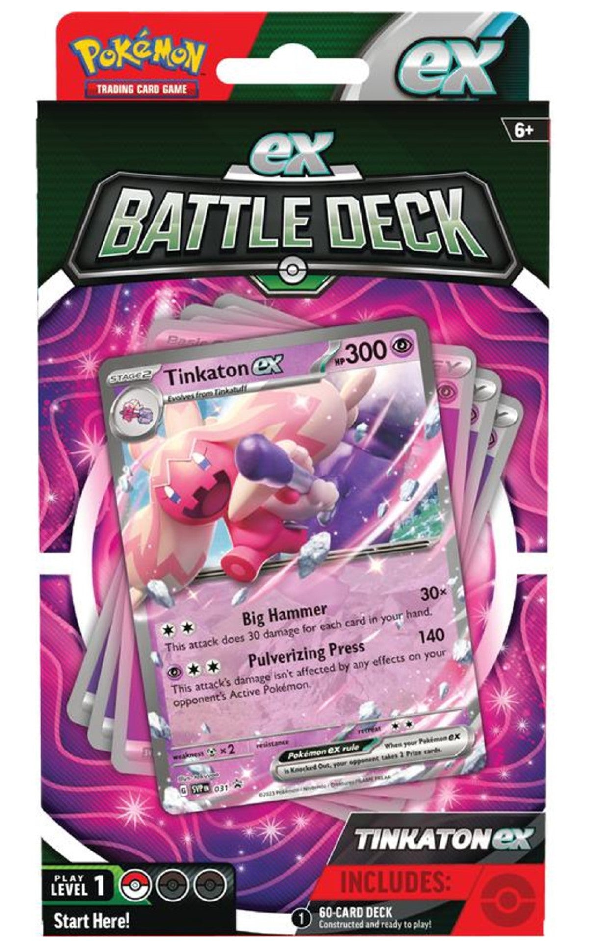 Pokemon Battle Deck Tinkaton EX