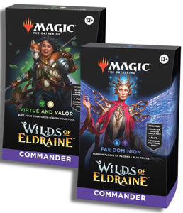 MTG Commander Wilds Of Eldraine Commander Deck Set Of 2