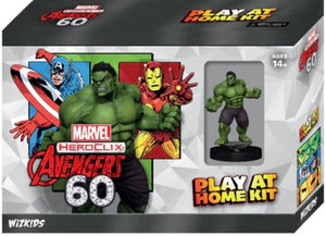 Heroclix Marvel Avengers 60 Play At Home Kit Hulk