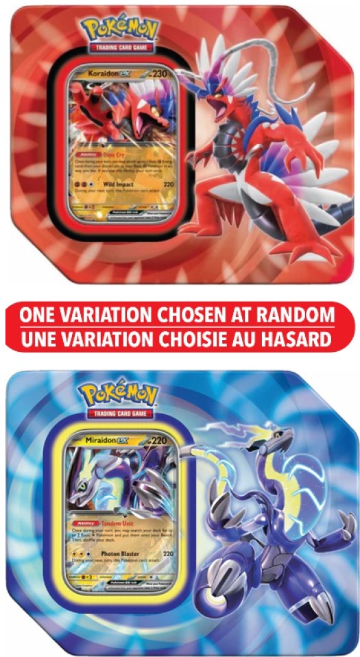 Pokemon Paldea Legends Tin