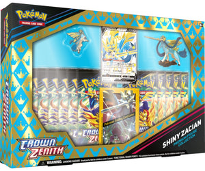 Pokemon Crown Zenith Shiny Zacian Premium Figure Collection