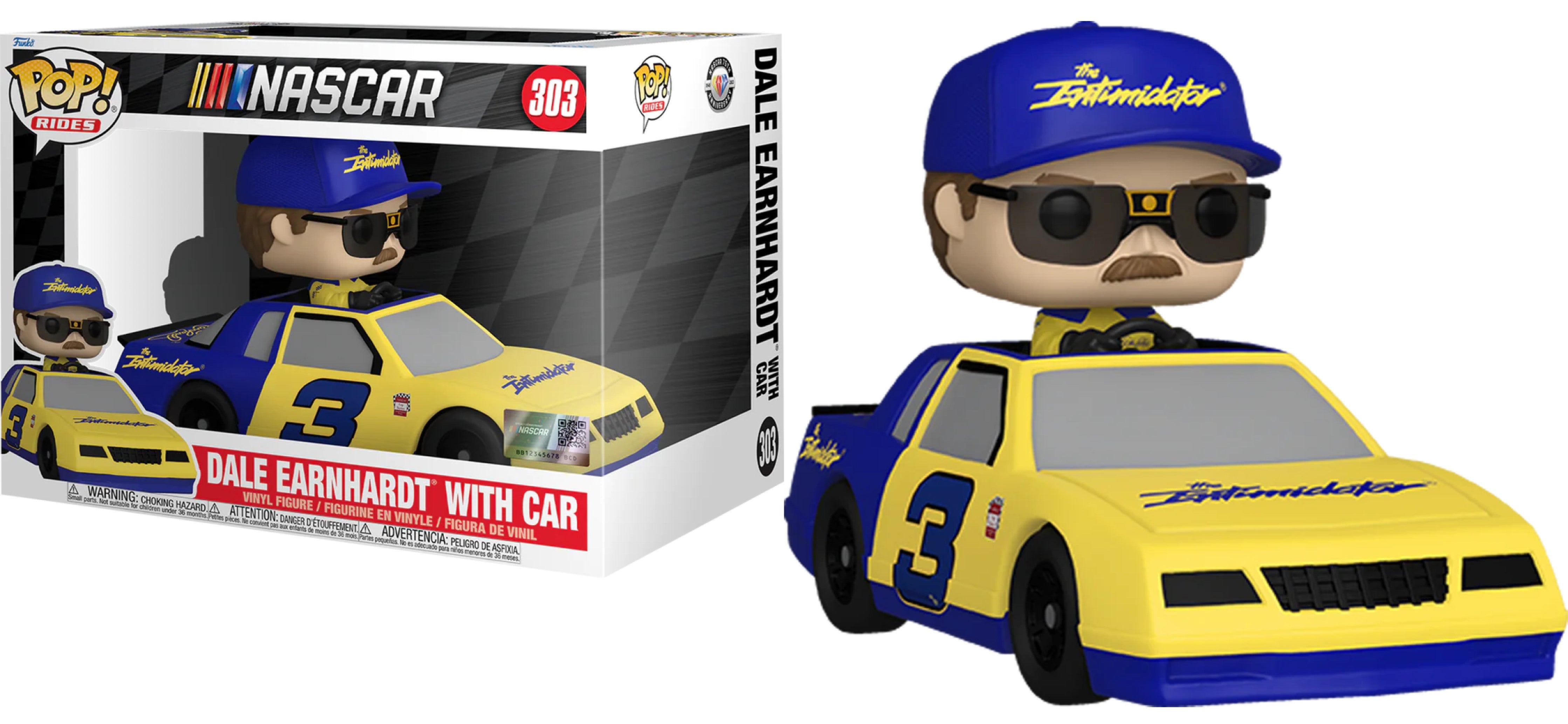 POP 303 Rides Dale Earnhardt With Car