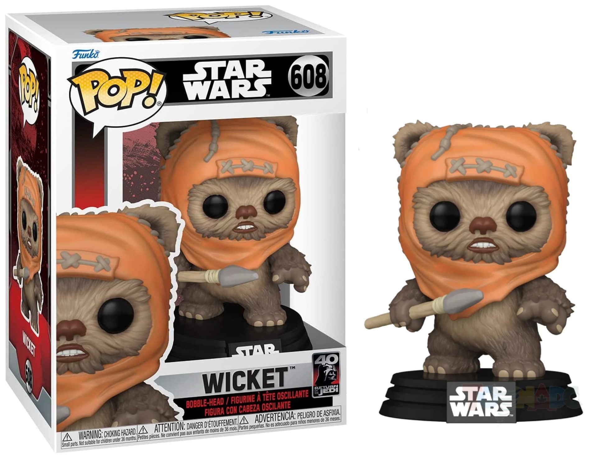 POP 608 Star Wars Wicket