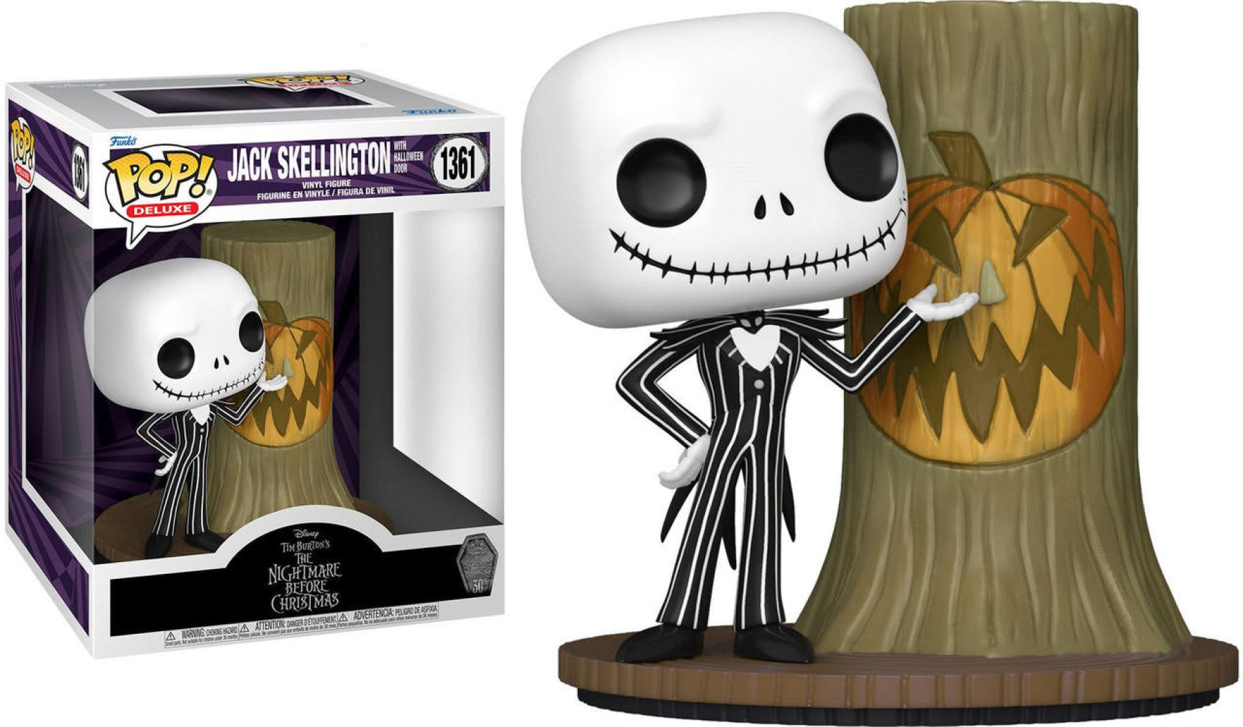 POP 1361 Deluxe Jack Skellington With Halloween Door