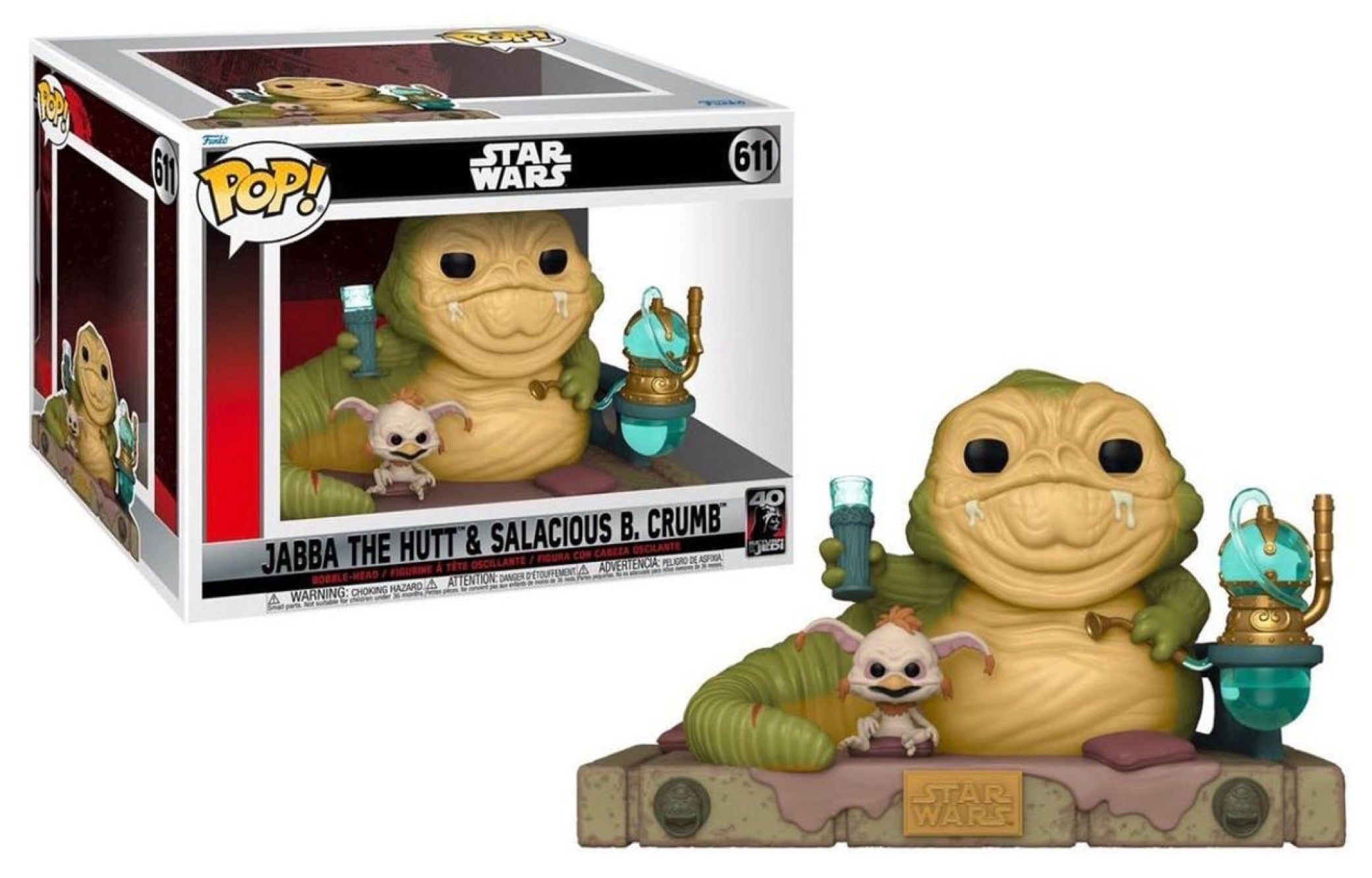 POP 611 Star Wars Jabba The Hutt & Salacious B. Crumb