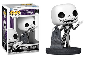 POP 1355 Disney Jack Skellington With Gravestone