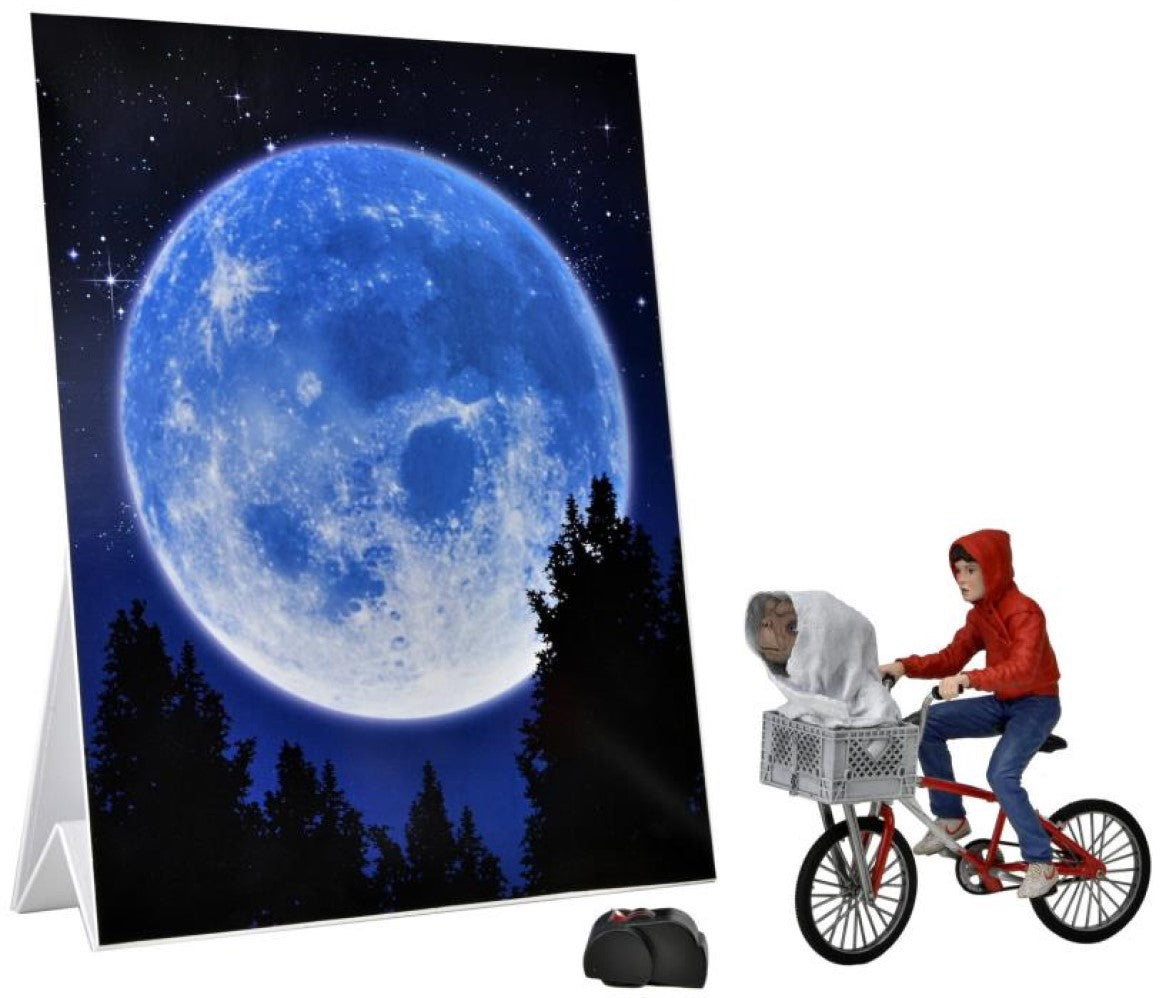 E.T. & Elliott With Bicycle 40th Anniversary Edition