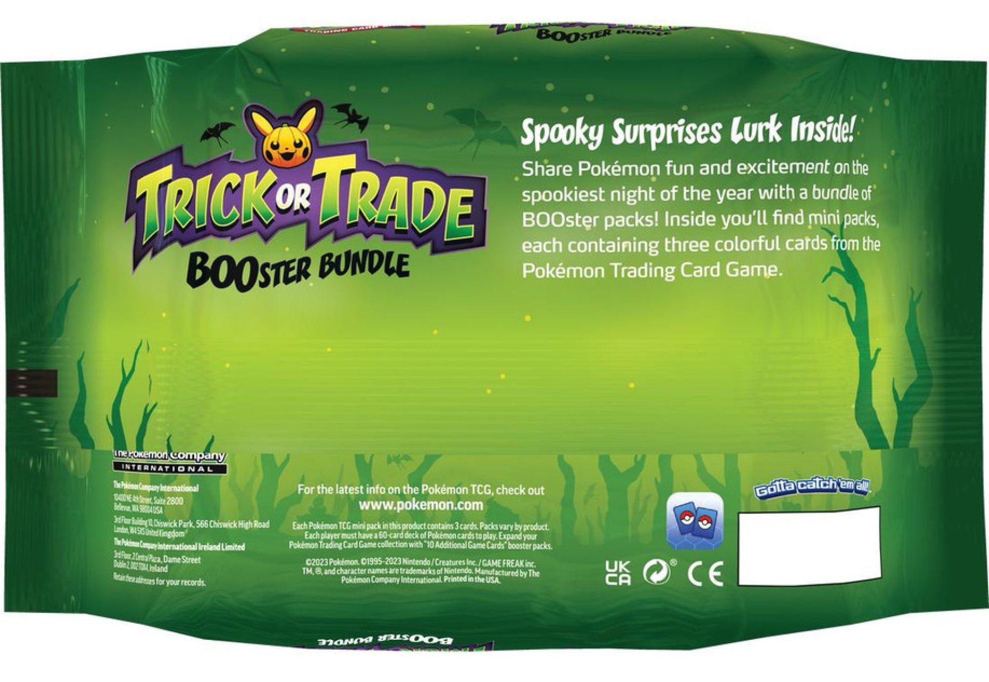 Pokemon TCG: Trick Or Trade BOOster Bundle 2023