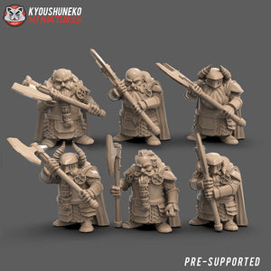 Great Axe Dwarves (6 Dwarves)