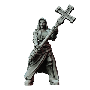 Battle Nuns - 2h Cross hammer