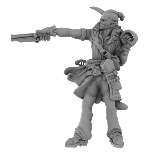 Elf Male Rogue Pistol