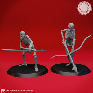 Undead Skeleton Archers - 54mm Scale