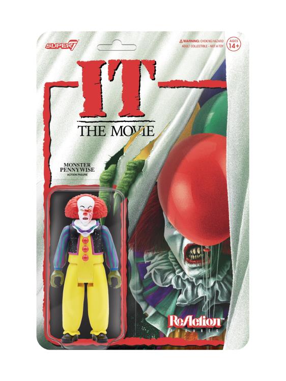 Super 7 Monster Pennywise ReAction Figure - The Comic Warehouse