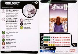 Heroclix Deep Cuts X-Men Primed #4 EMMA FROST - Comic Warehouse