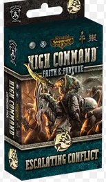 Warmachine High command Faith & Fortune Ultimat Weapons Card Expansion