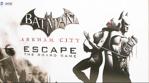Batman Arkham City Escape The Board Game