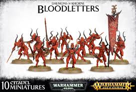 Warhammer Age of Sigmar Daemons of Khorne Bloodletters