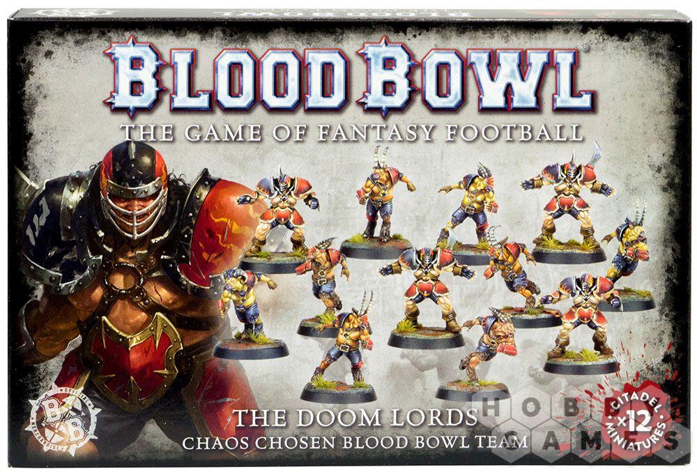 Warhammer Blood Bowl The Doom Lords Chaos Chosen Team