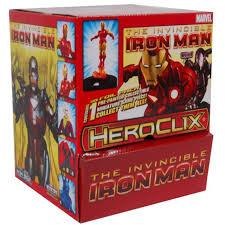 Heroclix The Invincible Iron Man Gravity Feed Box of 24 - The Comic Warehouse