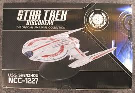 Star Trek The Official Starships Collection Discovery #1 U.S.S. Shenzhou NCC-1227 Special Edition