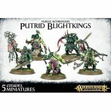 Warhammer Age of Sigmar Maggotkin of Nurgle Putrid Blightkings