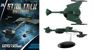 Star Trek The Official Starships Collection Discovery #26 Klingon D7 Battle Cruiser