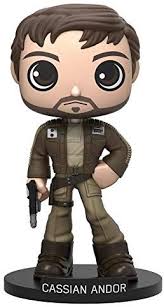 Star Wars Rogue One Captain Cassian Wobblers Bobble Heads