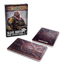 Warhammer 40K Necromunda Slave Ogryn Gang Tactics Cards