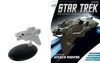 Star Trek The Official Starships Collection #68 Federation Attack Fighter