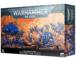 Warhammer 40K Battleforce Space Marines Interdiction Force