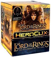 Heroclix LOTR The Fellowship of the Ring Gravity Feed Box of 24