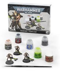 Warhammer 40K Necrons Warriors + Paints Set