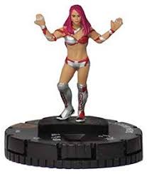 Heroclix WWE Figure #6 Sasha Banks