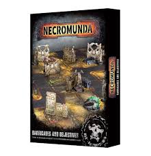 Warhammer 40K Necromunda Barricades And Objectives