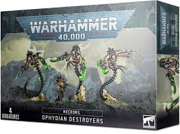 Warhammer 40K Necrons Ophydian Destroyers