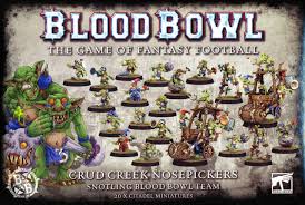 Warhammer Blood Bowl Crud Creek Nosepickers Snotling Blood Team