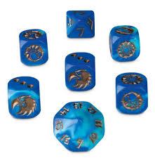 Blood Bowl: Reikland Reavers Dice Set