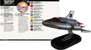 Heroclix Deadpool's Merc Jet