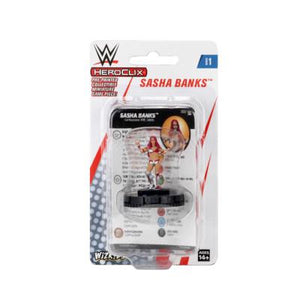 Heroclix WWE Figure #6 Sasha Banks