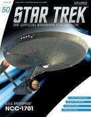 Star Trek The Official Starships Collection #50 U.S.S. Enterprise NCC-1701