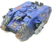 Space Marines Land Raider Crusader