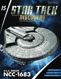 Star Trek The Official Starships Collection Discovery #15 U.S.S. Edison NCC-1683