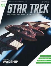 Star Trek The Official Starships Collection #103 Vidiian Warship