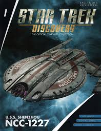 Star Trek The Official Starships Collection Discovery #1 U.S.S. Shenzhou NCC-1227 Special Edition